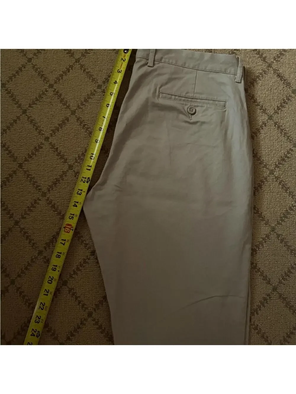 Vintage J.Crew Flex Chino Sutton Straight fit khaki pants 34x32